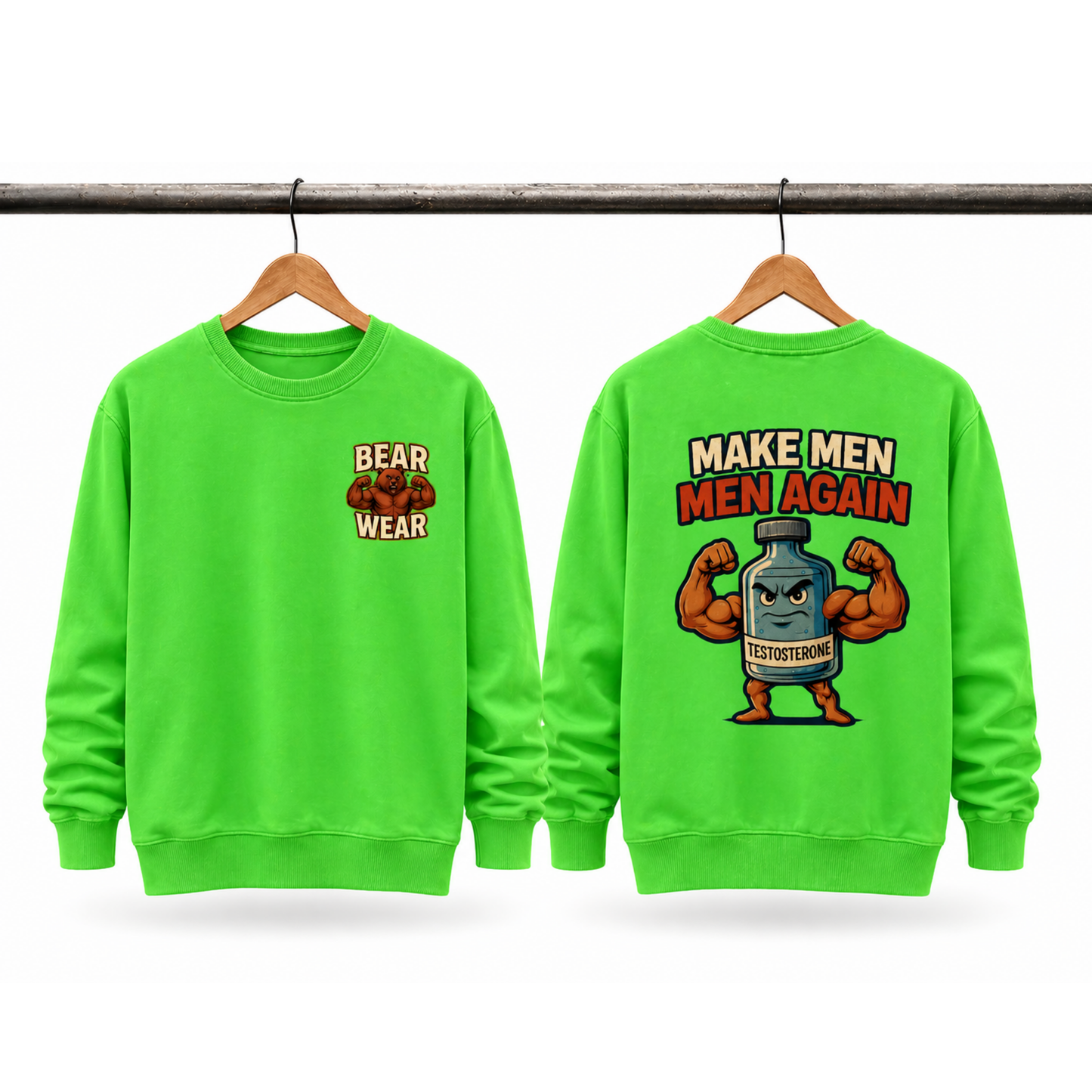 Bear Jumper - Green