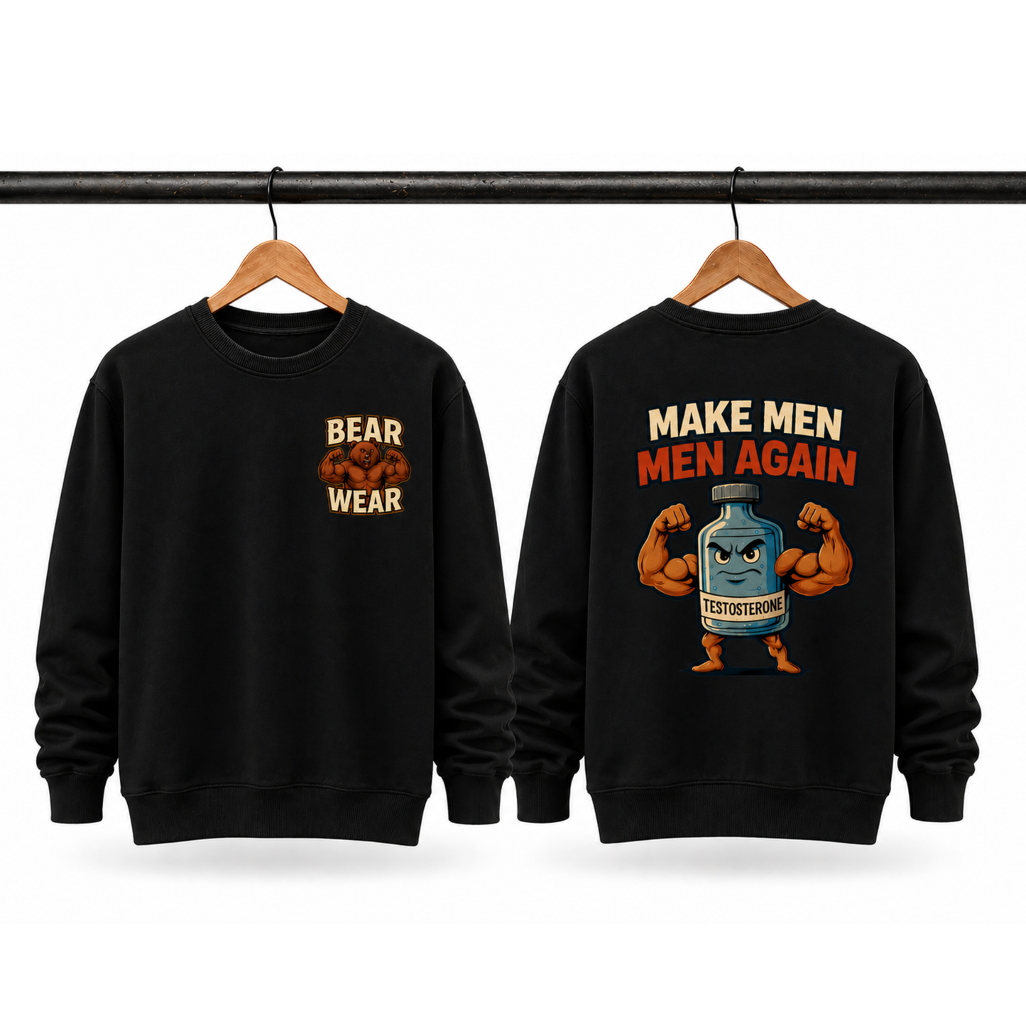 Bear Jumper - Black