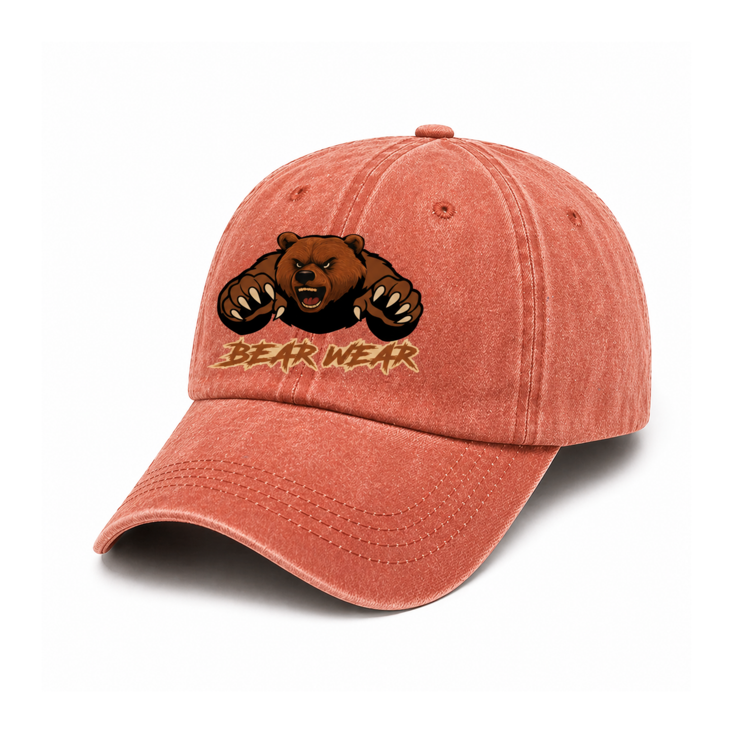 Bear Wear Cap - Orange