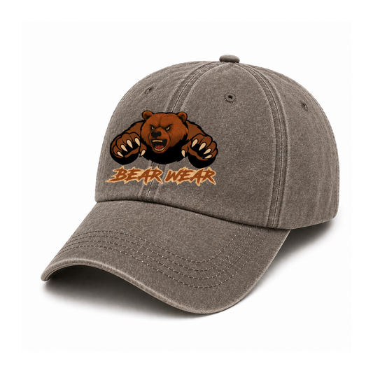 Bear Wear Cap - Light Grey