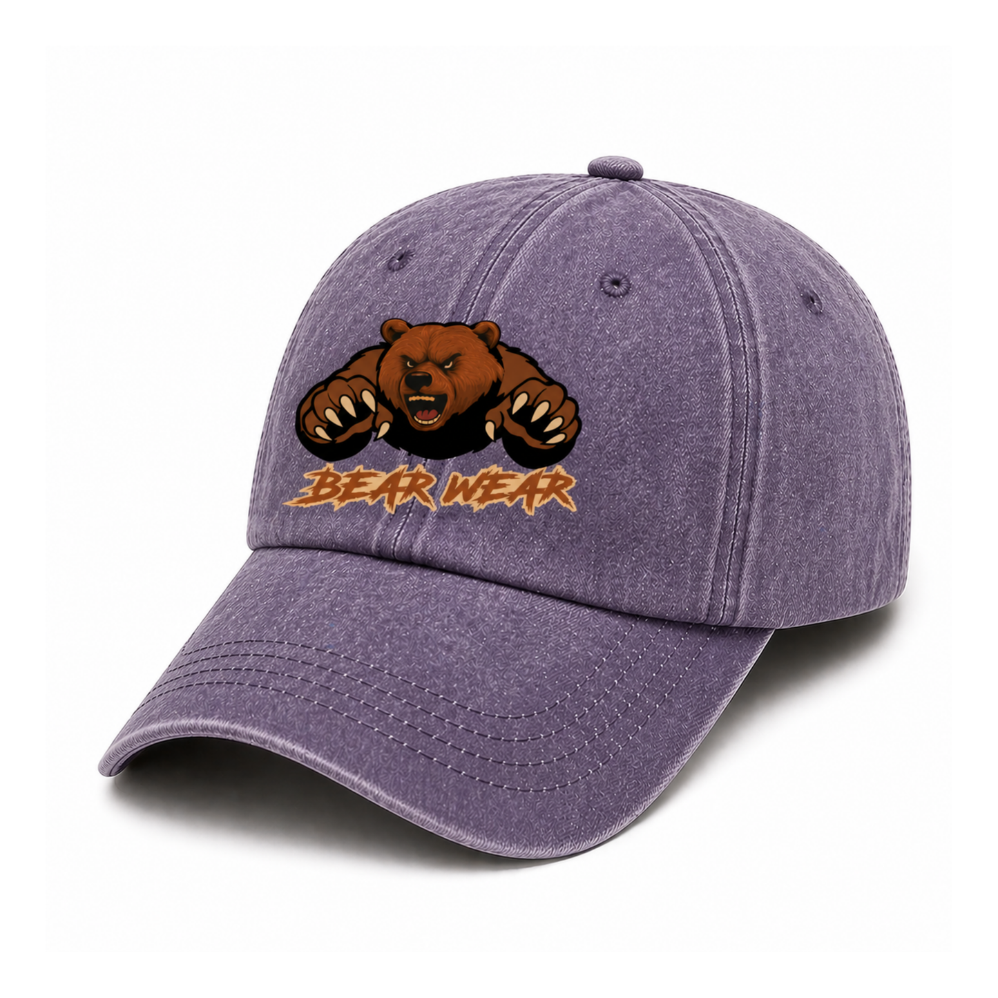 Bear Wear Cap - Purple